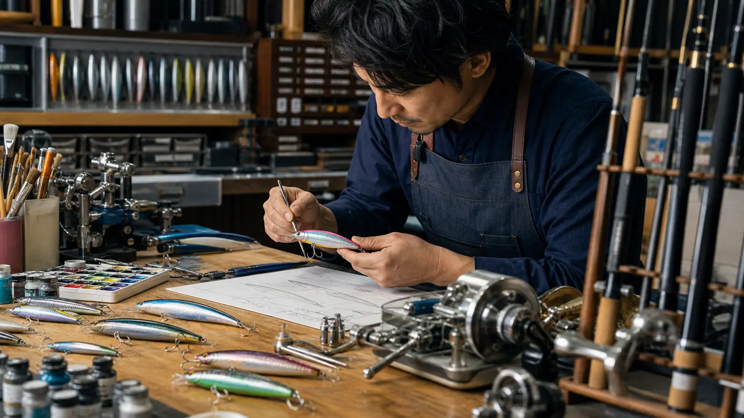 釣具事業の買い手探索イメージ